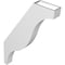 Ekena Millwork 3 1/2-in. W x 22-in. D x 34-in. H Funston Architectural Grade PVC Knee Brace BRCP035X22X34FST - alternate 2